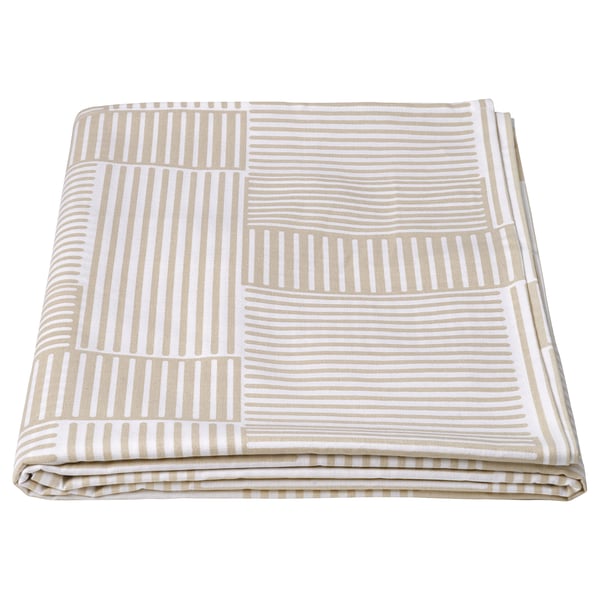 IKEA HÖSTAGILLE Tablecloth beige 57x94 "