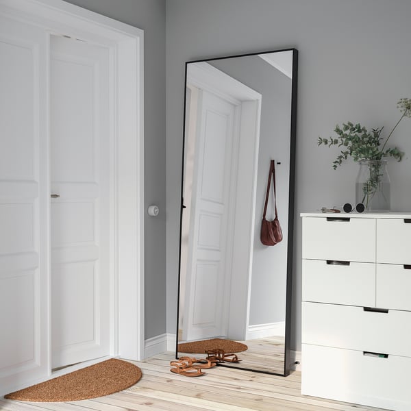 IKEA HOVET Mirror Black 30 3/4x77 1/8 "