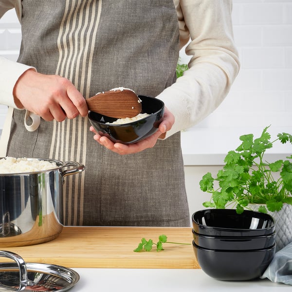 IKEA HULDHET Rice Ladle Walnut