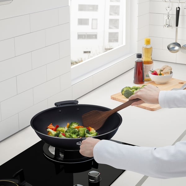 IKEA HULDHET Wok Turner Walnut