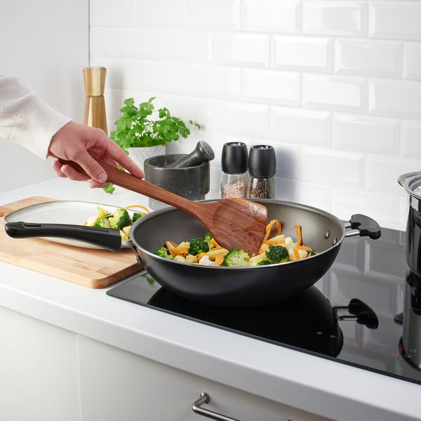 IKEA HULDHET Wok Turner Walnut