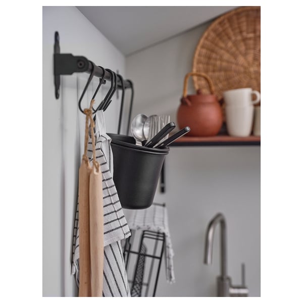 IKEA HULTARP Hook Black 2 3/4 "