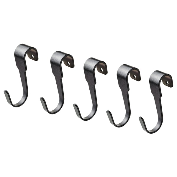 IKEA HULTARP Hook black 2 3/4 "