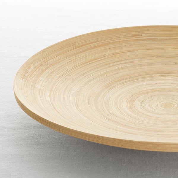 IKEA HULTET Decoration Dish Bamboo 12 "