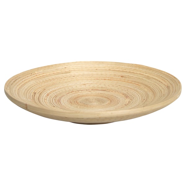 IKEA HULTET Decoration dish bamboo 12 "