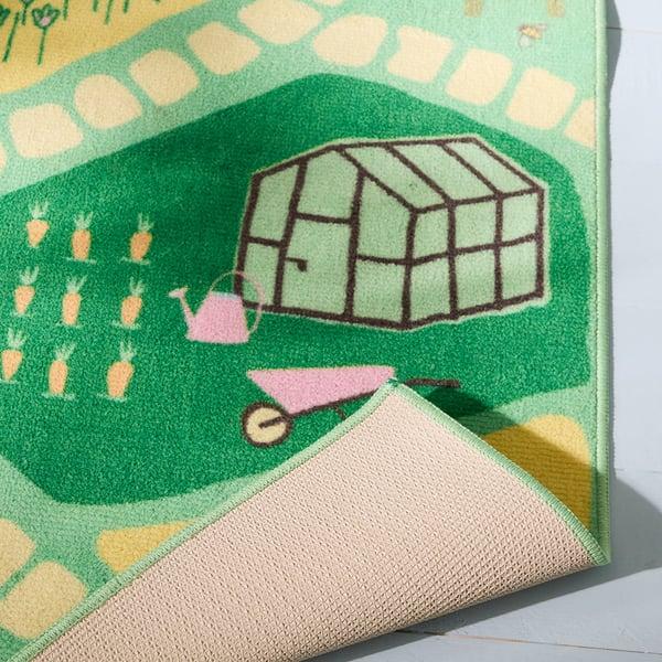 IKEA HUSSPARV Rug Green 39 ¼x52 ¼ "