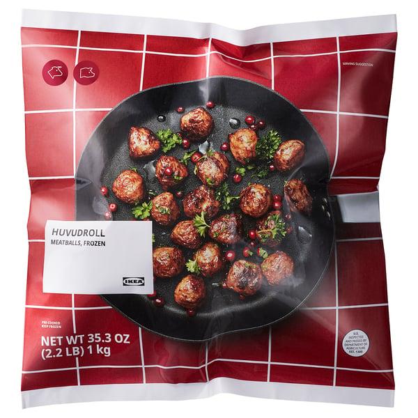 IKEA HUVUDROLL Meatballs frozen 2 lb 3 oz