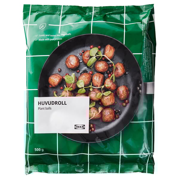 IKEA HUVUDROLL Plant balls frozen 1 lb 2 oz