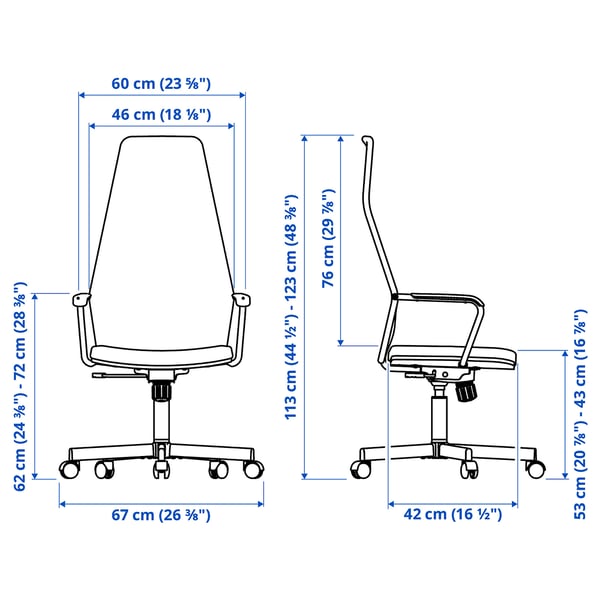 IKEA HUVUDSPELARE Gaming Chair Black