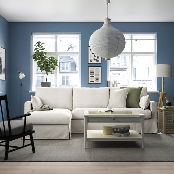 IKEA HYLTARP Sofa W Chaise Left Gransel Natural