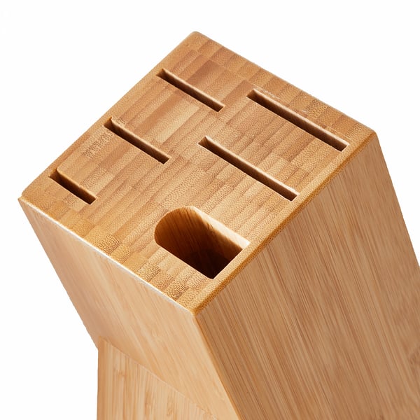 IKEA HYVLA Knife Block Bamboo