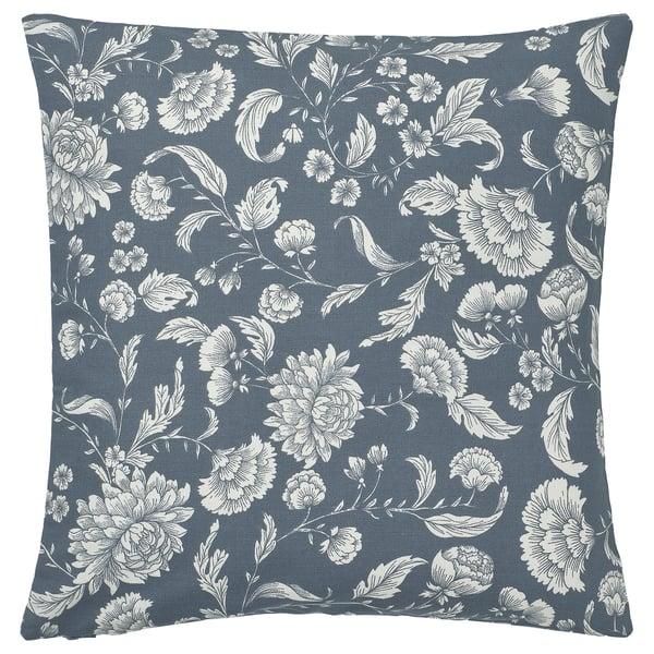 IKEA IDALINNEA Cushion cover dark gray-blue 20x20 "