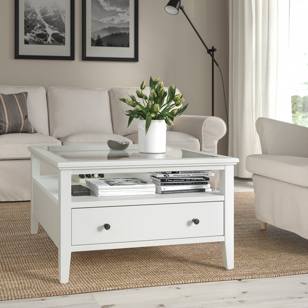 IKEA IDANÄS Coffee Table White 31 1/2x31 1/2 "