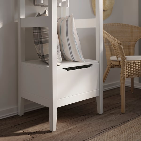 IKEA IDANÄS Open Wardrobe White 23 1/4x83 1/8 "