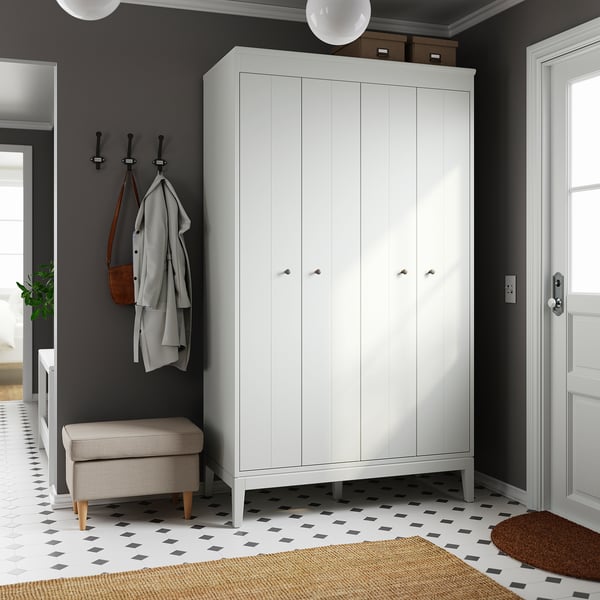 IKEA IDANÄS Wardrobe White 47 5/8x83 1/8 "