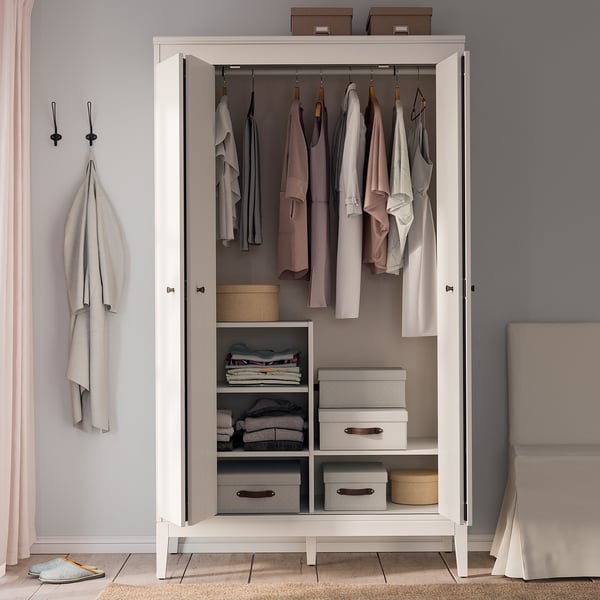 IKEA IDANÄS Wardrobe White 47 5/8x83 1/8 "