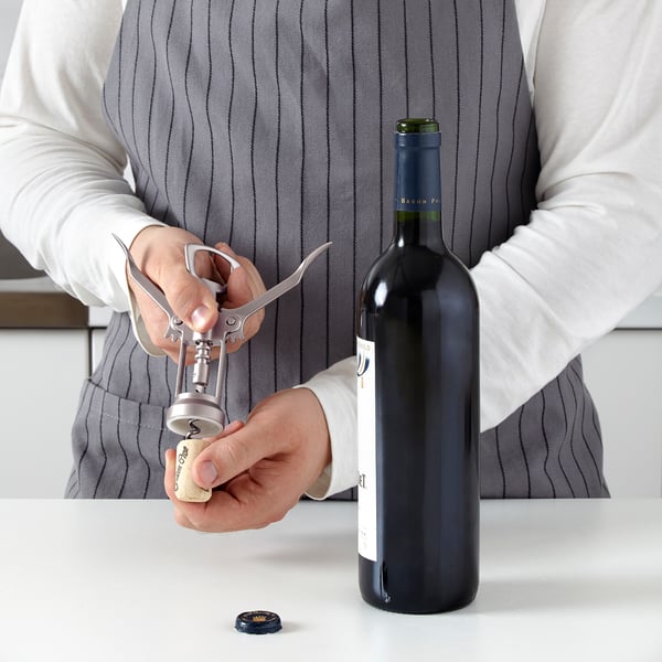 IKEA IDEALISK Corkscrew Silver Color/matte