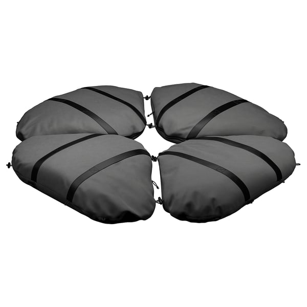IKEA IGGÖN Sandbag for umbrella base dark gray