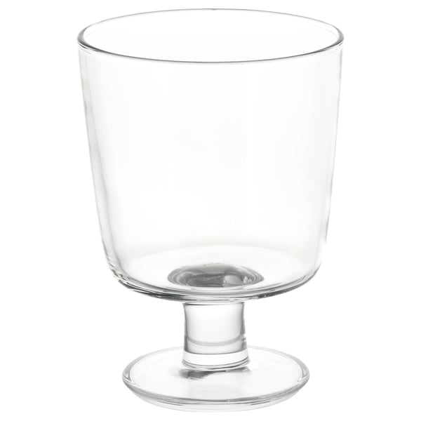 IKEA IKEA 365+ Goblet clear glass 10 oz