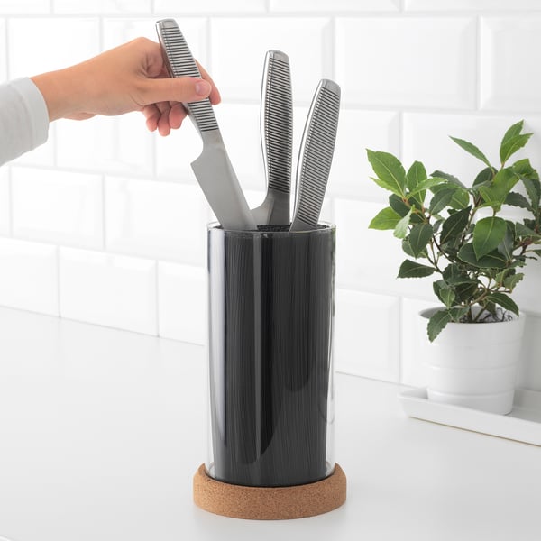 IKEA IKEA 365+ Knife Block 5x9 ½ "