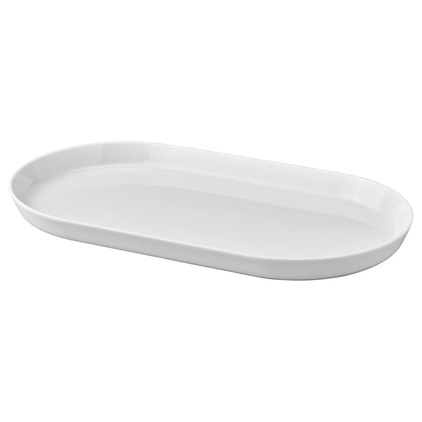 IKEA IKEA 365+ Serving plate white 14x8 "