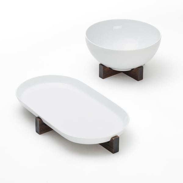 IKEA IKEA 365+ Serving Stand Acacia 6 ¼x6 ¼ "