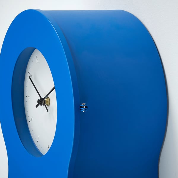 IKEA IKEA PS 1995 Clock Blue 19 "