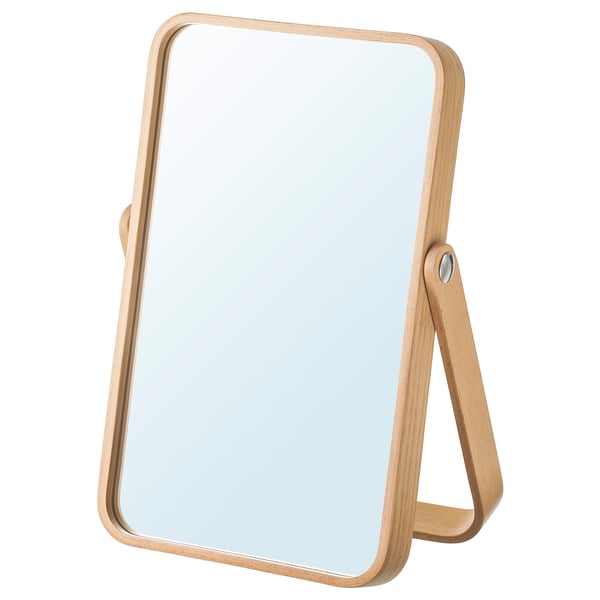 IKEA IKORNNES Table mirror ash 10 5/8x15 3/4 "