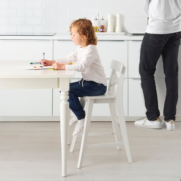 IKEA INGOLF Junior Chair White