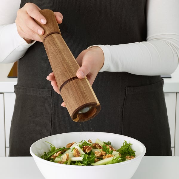 IKEA INTRESSANT Spice Mill Acacia 10 ¾ "