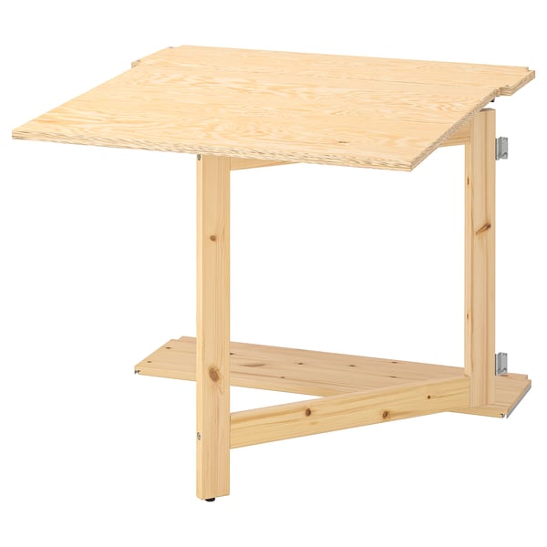 IKEA IVAR Folding table pine 31 1/2x11 3/4-35 7/8 "