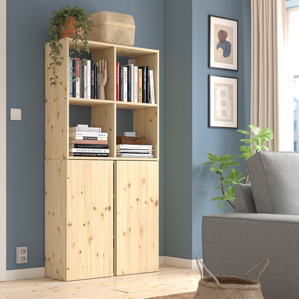 IKEA IVAR Shelving Unit 31 1/2x11 3/4x65 3/8 "