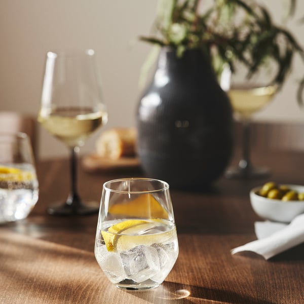 IKEA IVRIG Glass Clear Glass 15 Oz