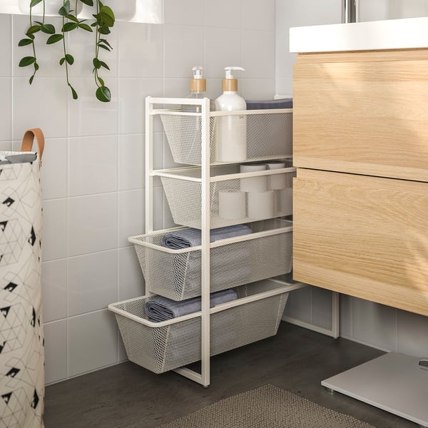 IKEA JONAXEL Frame White 9 7/8x20 1/8x27 1/2 "