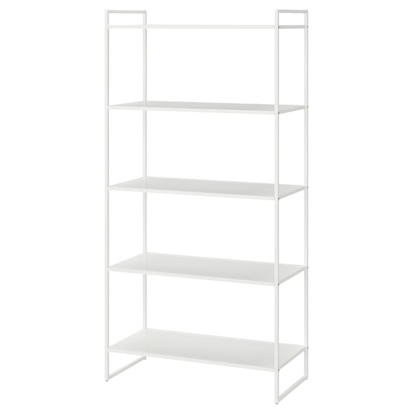IKEA JONAXEL Shelf unit white 31 1/2x15x63 "