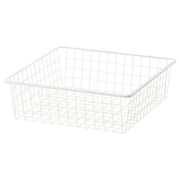 IKEA JONAXEL Wire basket white 19 5/8x20 1/8x5 7/8 "