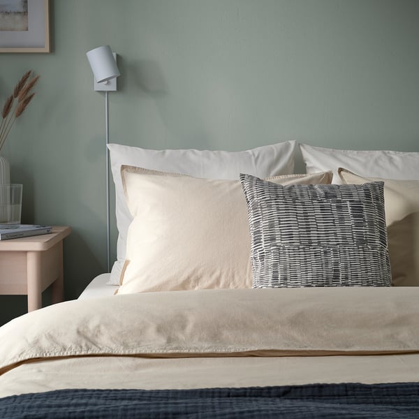 IKEA JORDKASTANJ Cushion Gray 16x16 "