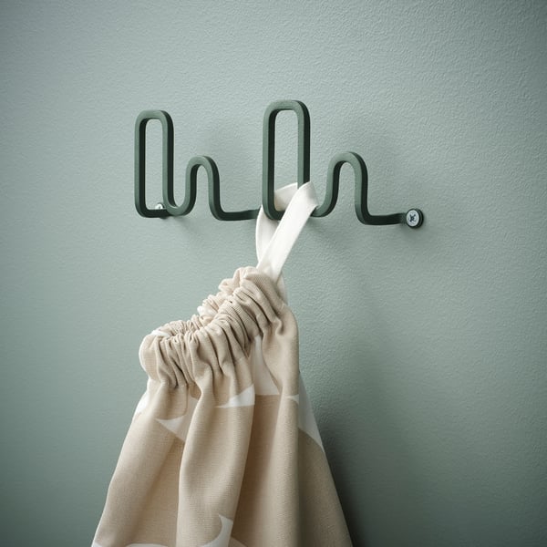 IKEA JORDMÅNEN Hook Dark Gray-green