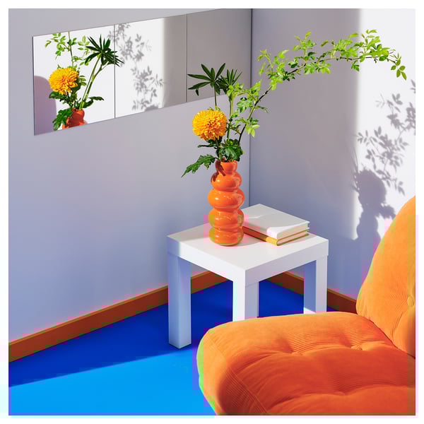 IKEA KÄLLARHALS Vase Orange 10 ¼ "