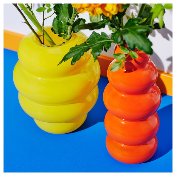 IKEA KÄLLARHALS Vase Orange 10 ¼ "