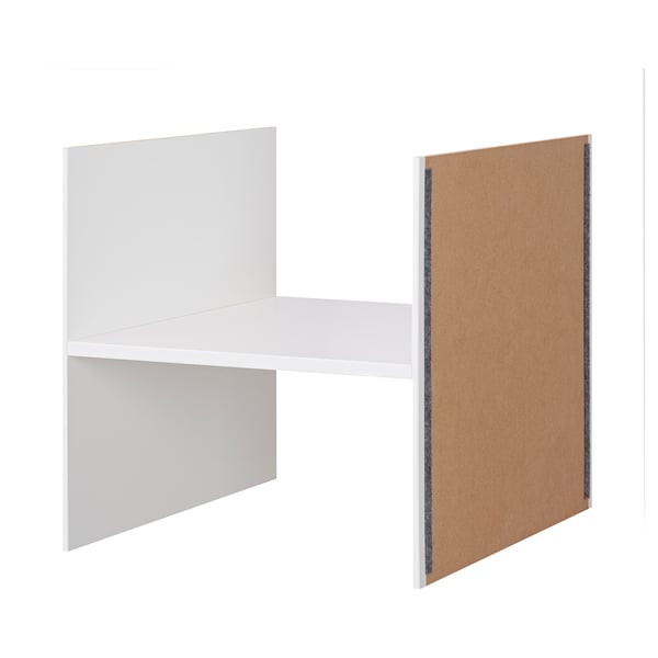 IKEA KALLAX Insert with 1 shelf white 13x13 "