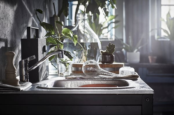 IKEA KALLSJÖN Pillar Faucet Chrome Plated