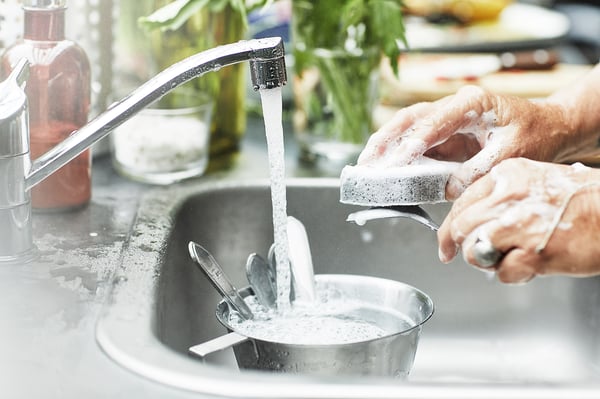 IKEA KALLSJÖN Pillar Faucet Chrome Plated