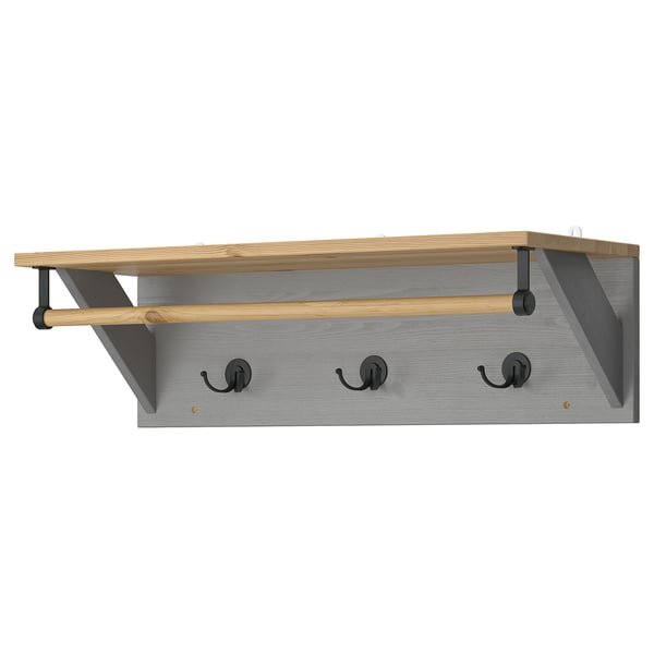 IKEA KALLSÖ Hat rack gray 31 1/2 "