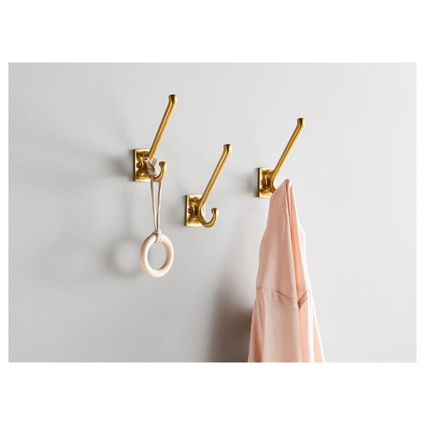 IKEA KÄMPIG Hook Brass Color