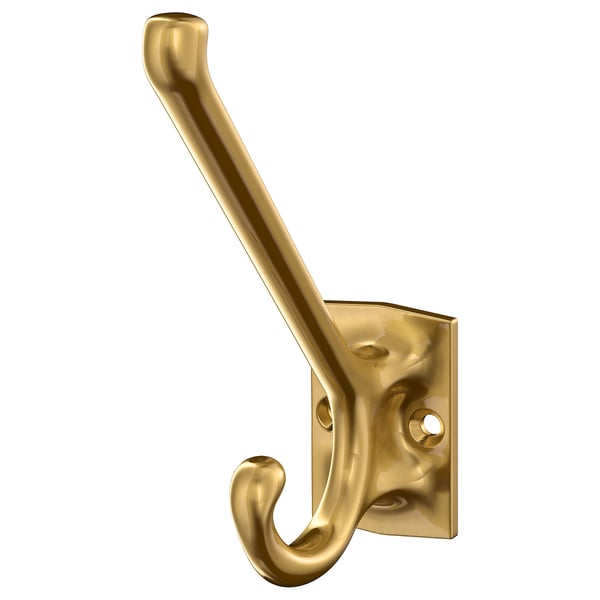 IKEA KÄMPIG Hook brass color