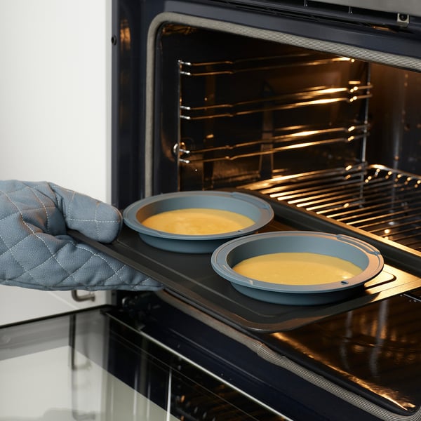 IKEA KANTNÅL Baking Mold Gray-turquoise 7 "
