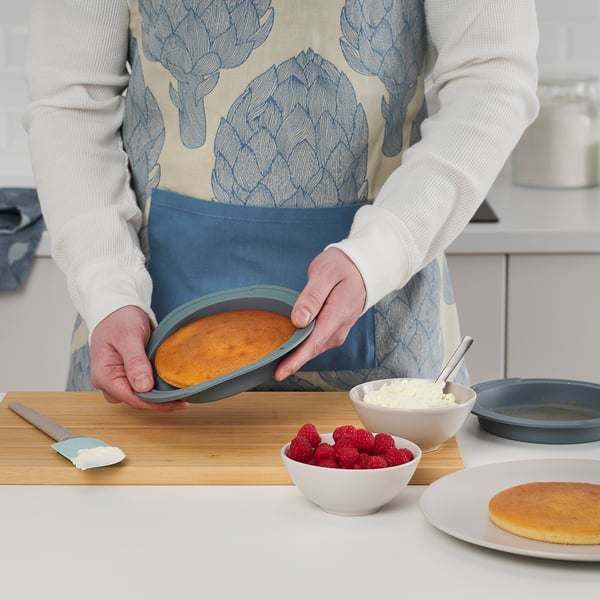 IKEA KANTNÅL Baking Mold Gray-turquoise 7 "