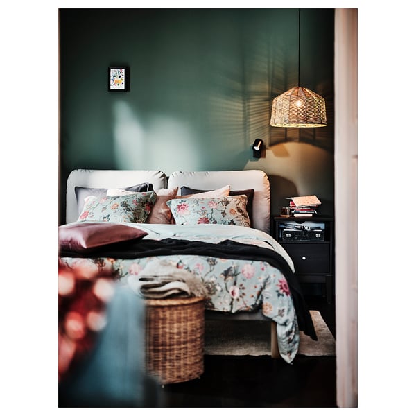 IKEA KAPPELAND Pendant Lamp Shade Rattan 18 "