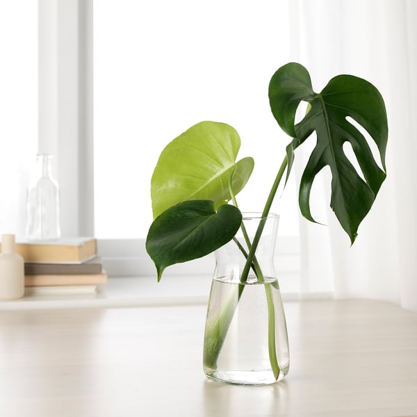 IKEA KARAFF Carafe Clear Glass 34 Oz
